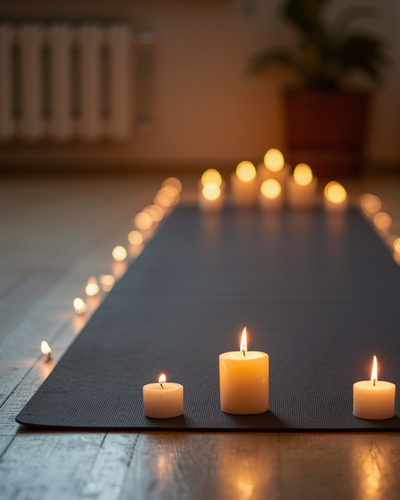 Immersive Candlelight Yoga + Journalling